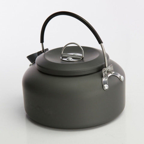 Camp Cooking Supplies 0.8L Aluminum Alloy  Water Tea Kettle Coffee Pot With Filter For Outdoor Camping Picnic