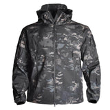 TAD Men Softshell  Jacket Tactical Army Coat Waterproof Outdoor Camouflage Hunting Clothes Hiking Camping Windbreaker