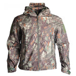 TAD Men Softshell  Jacket Tactical Army Coat Waterproof Outdoor Camouflage Hunting Clothes Hiking Camping Windbreaker