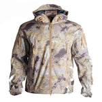 TAD Men Softshell  Jacket Tactical Army Coat Waterproof Outdoor Camouflage Hunting Clothes Hiking Camping Windbreaker