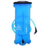 1.5/2/3L Outdoor Folding TPU Water Bag Camping Hiking Cycling Running Sport Hydration Bladder Water Bag Tube Cleaner Brushes