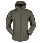 Outdoor Soft Shell Fleece Men And Women Windproof Waterproof Breathable Warm Three-In-One Coat Shark Leather Jacket