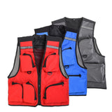 Fisherman Clothes Fly Fishing Vest Mesh Multi-Pocket Vests Waistcoat Breathable Outdoor Sport Jacket Quick Dry Hunt Hike