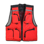 Fisherman Clothes Fly Fishing Vest Mesh Multi-Pocket Vests Waistcoat Breathable Outdoor Sport Jacket Quick Dry Hunt Hike