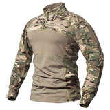 New Men Combat Shirts Proven Tactical Clothing Military Uniform CP Camouflage Airsoft Hunting Army Suit Breathable Work Clothes