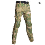 Military Tactical Pants Uniform Combat pants with Knee Pads Camouflage Suit Army Military CS Shooting Hunting Clothes