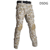 Military Tactical Pants Uniform Combat pants with Knee Pads Camouflage Suit Army Military CS Shooting Hunting Clothes