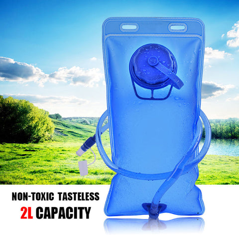 Water Bladder Bag 2L Leak Proof Water Reservoir for Hiking Camping Cycling Running HB88