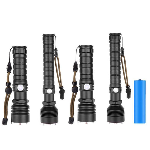 XHP 50 XHP 70 LED Outdoor Night Climbing Flashlight Zoom Waterproof Light Outdoor Potable Tactical flashlight Cycling Lighting