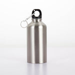 Water Bottle Easy To Carry Non-toxic Sports Kettle 400/500/600ML Wide Mouth Cycling Camping Supplies Stainless Steel