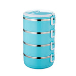 Lunchbox Leakproof Thermos Lunch Box Food Container Portable Stainless Steel Thermal Lunch Box For Office Camping Supplies