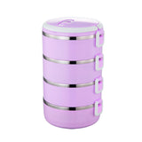 Lunchbox Leakproof Thermos Lunch Box Food Container Portable Stainless Steel Thermal Lunch Box For Office Camping Supplies