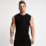 2020 Gym Workout Sleeveless Shirt Tank Top Men Bodybuilding Clothing Fitness Mens Sportwear Vests Muscle Men Tank Tops