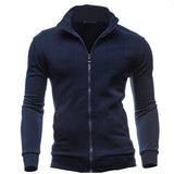 MRMT 2022 Brand New Men&#39;s No Hoodies Sweatshirts Zipper Stand Collar Men Sweatshirts For Male No Hooded Sweatshirt Man Pullover