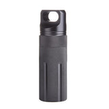 Outdoor Survival Waterproof Tank Medicine Pill Bottles Mini Portable EDC Box for Storage Camping Hiking Gear Container Holder