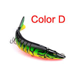 PRO BEROS 30CM 212G large lures big pike fishing lure bait Road sub bait deep 3/0 fishhook black nickel hook Fishing gear