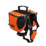 Pet Outdoor Backpack Large Dog Reflective Adjustable Saddle Bag Harness Carrier For Traveling Hiking Camping Safety pet supplies