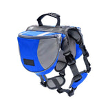 Pet Outdoor Backpack Large Dog Reflective Adjustable Saddle Bag Harness Carrier For Traveling Hiking Camping Safety pet supplies