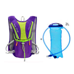 TANLUHU 675 Ultralight Outdoor Marathon Running Cycling Hiking Hydration Backpack Pack Vest Bag For 2L Water Bag Bladder Bottle