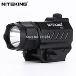 NITEKING G101 Gun Tactical Flashlight 2Mode 1600LM Pistol Handgun Torch light Weather-proof Handheld Flashlights Hunting Sports