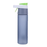 600ml Creative Portable Spray Water Bottle Outdoor Sport Plastic Water Bottles Travel Gym Cycling Drink Drinkware Bottles Shaker