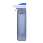 600ml Creative Portable Spray Water Bottle Outdoor Sport Plastic Water Bottles Travel Gym Cycling Drink Drinkware Bottles Shaker