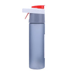 600ml Creative Portable Spray Water Bottle Outdoor Sport Plastic Water Bottles Travel Gym Cycling Drink Drinkware Bottles Shaker