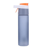 600ml Creative Portable Spray Water Bottle Outdoor Sport Plastic Water Bottles Travel Gym Cycling Drink Drinkware Bottles Shaker