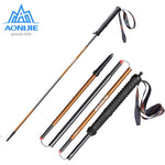 AONIJIE E4102 M-Pole Folding Ultralight Quick Lock Trekking Poles Hiking Pole Race Running Walking Stick Carbon Fiber